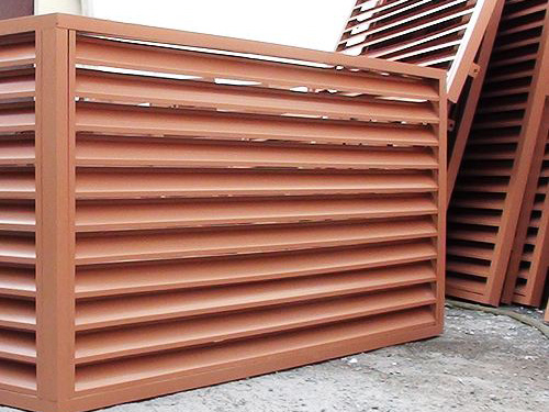 鋅鋼護欄百葉窗