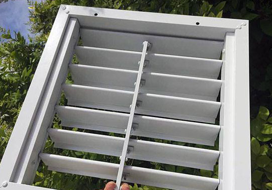 安裝手動(dòng)百葉窗作用