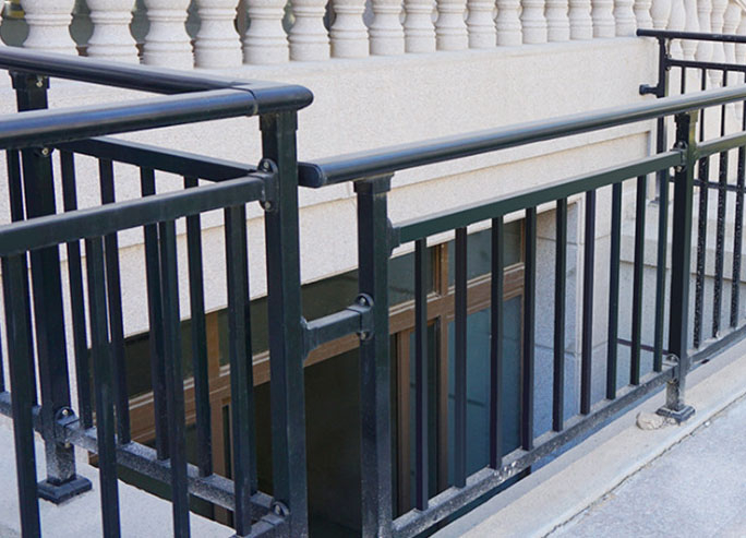 碼頭鋅鋼防護欄桿